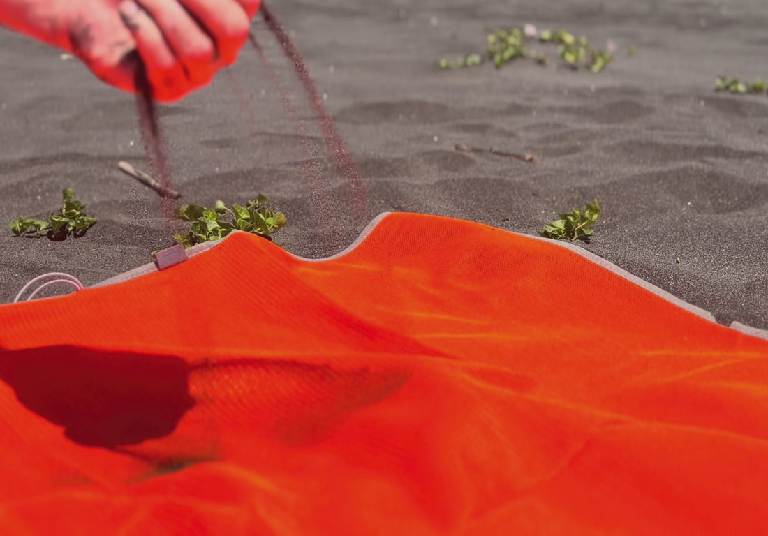 Sand-free beach mat